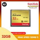 (Ori Sandisk Malaysia) SanDisk Extreme 32GB CompactFlash Memory Card (SDCFXSB-032G-G46) (SanDisk Malaysia) (CF Card)